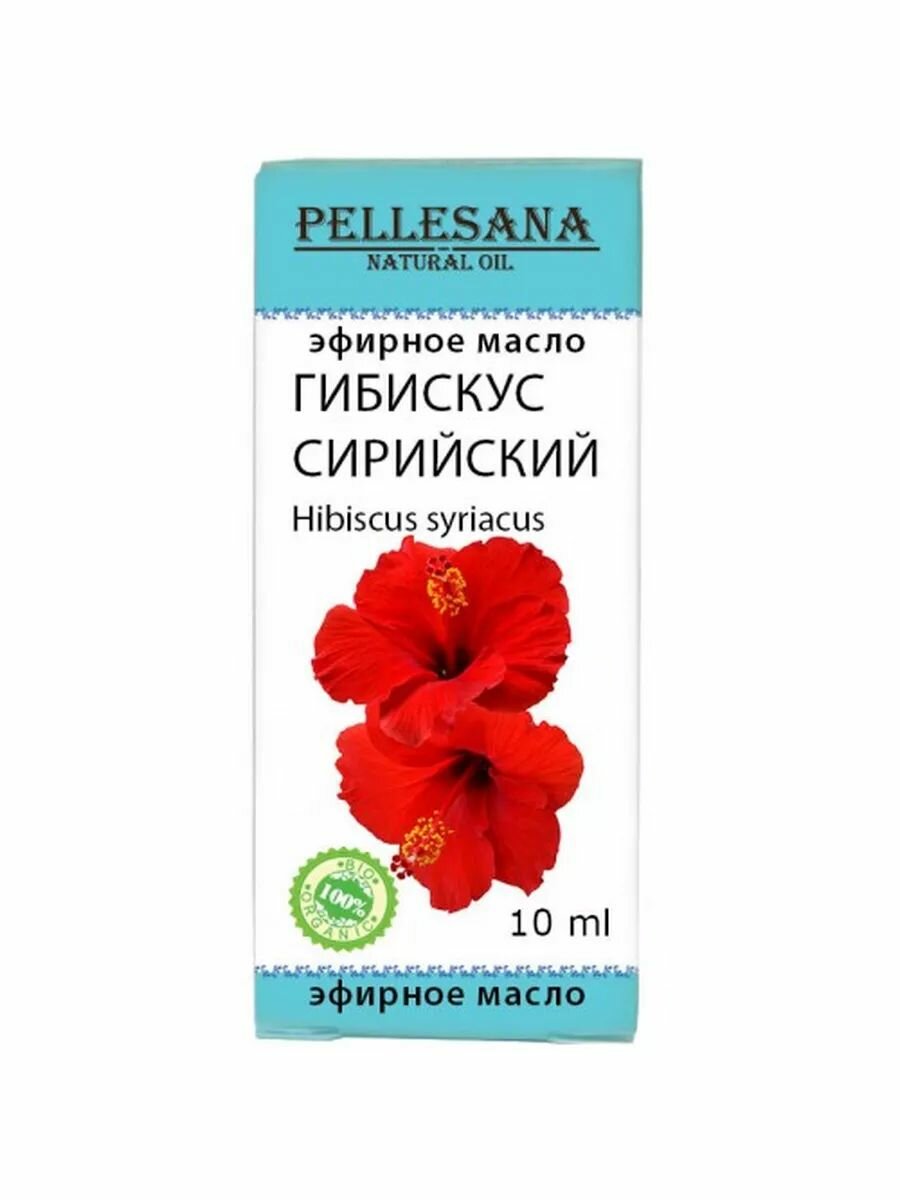 Эфирное масло гибискуса сирийского 10мл Pellesana