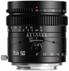 Объектив TTartisan 50 мм F1.4 Tilt Full Frame для Nikon Z