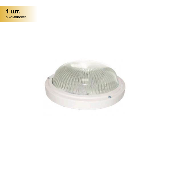 Ecola ДПП 03-18-003 светильник Круг прозр. белый 3*GX53 IP65 280х280х90 Light TR53T3ECR (арт. 447810)