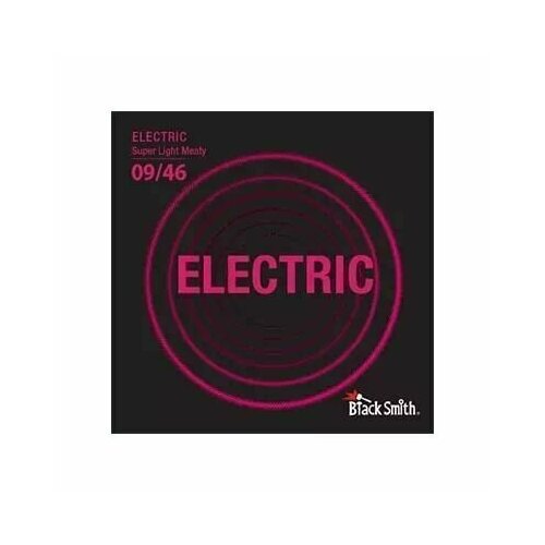 Струны для электрогитары BlackSmith Electric Super Light Meaty 09/46 струны для электрогитары sit strings cs946 coated electric 9 46