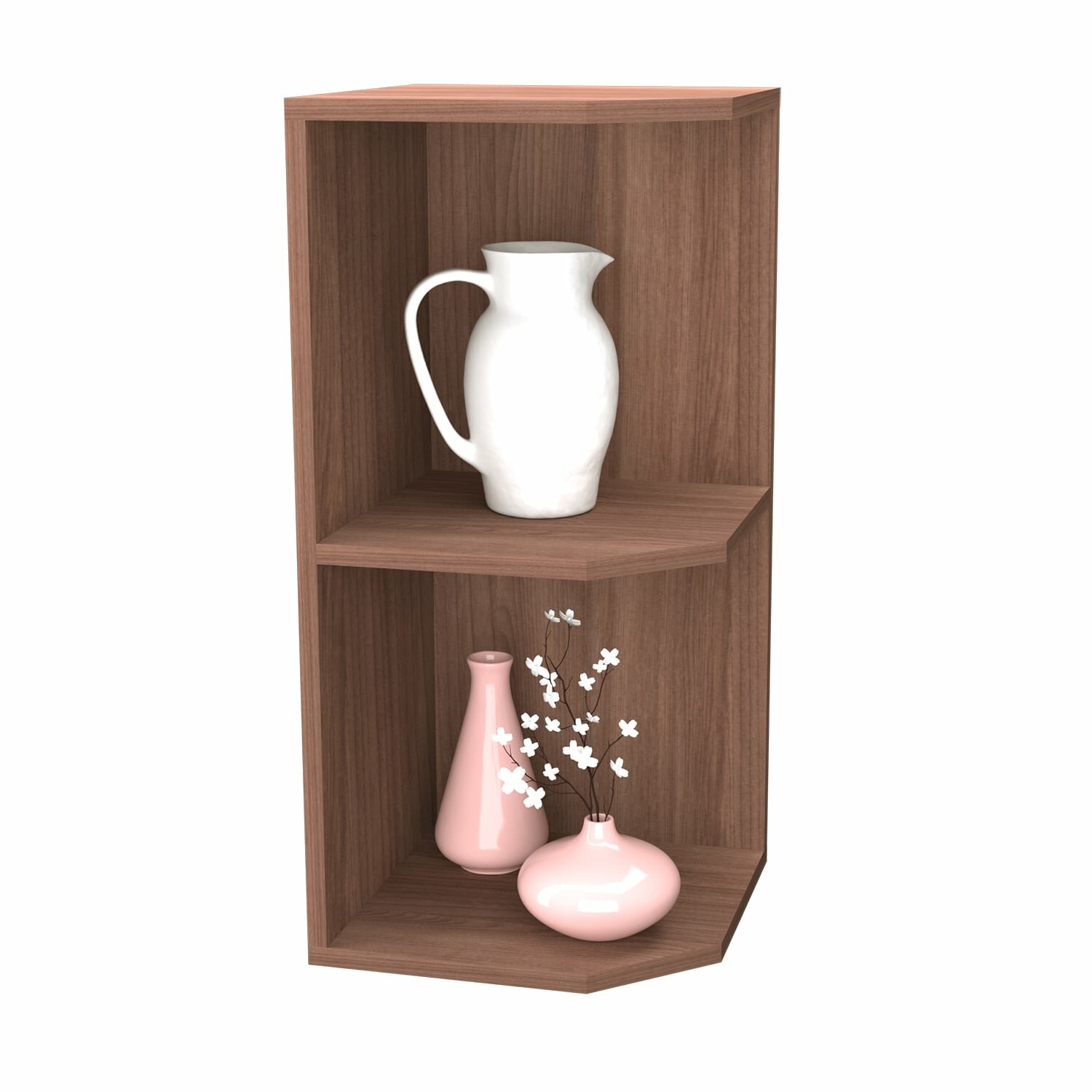 фото Шкаф навесной торцевой ЭРА ВТ285 Ясень-шимо ПЭ944