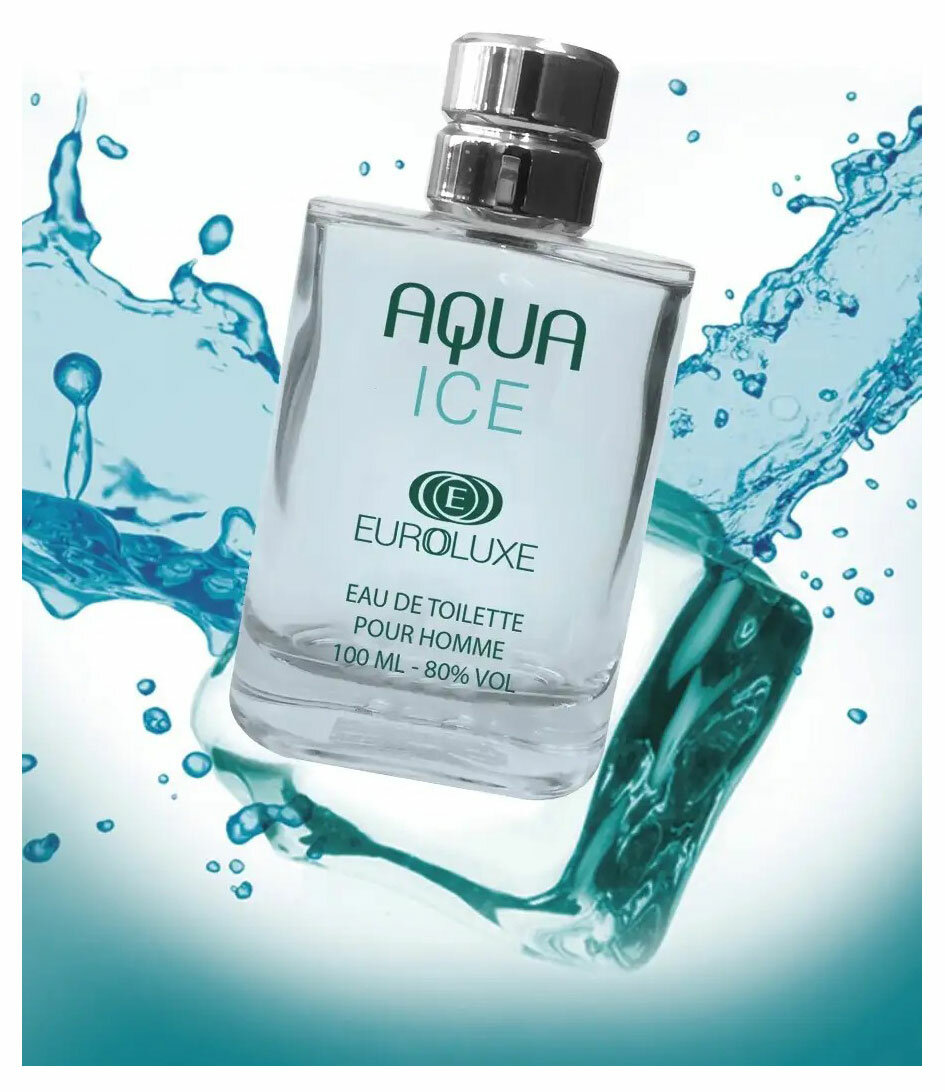 Туалетная вода EUROLUXE Aqua Ice, 100 мл - фото №3