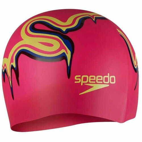 шапочка для плавания детская speedo boom silicone cap jr арт 8 08386g774 мультиколор силикон Шапочка для плавания детская SPEEDO Boom Silicone Cap Jr,8-0838615957, силикон