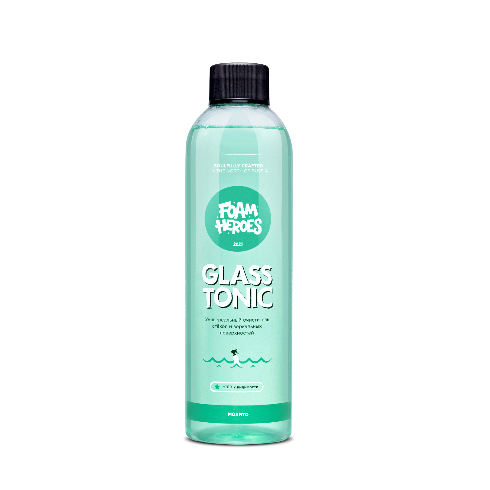 Foam Heroes Glass Tonic универсальный очиститель стекол, 500мл — фото 4
