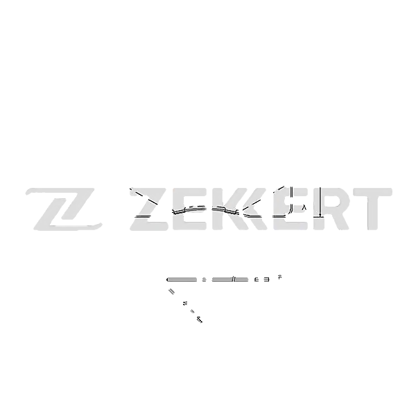 ZEKKERT bs-1255 (7L6698151E / 7L6698151G / 7L6698151J) колодки торм. диск. передн. с датчиком VW Touareg (Туарег)