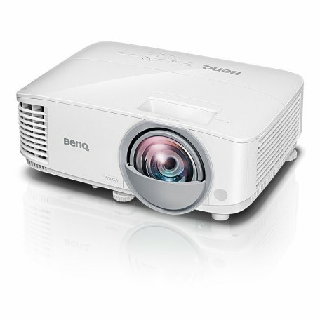 Проектор короткофокусный BenQ MW826STH(1DLP; WXGA (1280х800);3500 ANSI; лампа 6 000/10 000/15 000 ч , Проекц. соотнош. 0,49 :1, Динамик 10Вт x 1, управление по LAN )