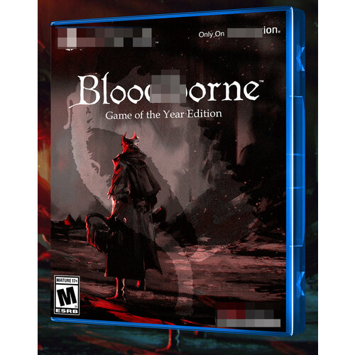 Эксклюзивная Обложка для Кейса PS4 "Bloodborne"