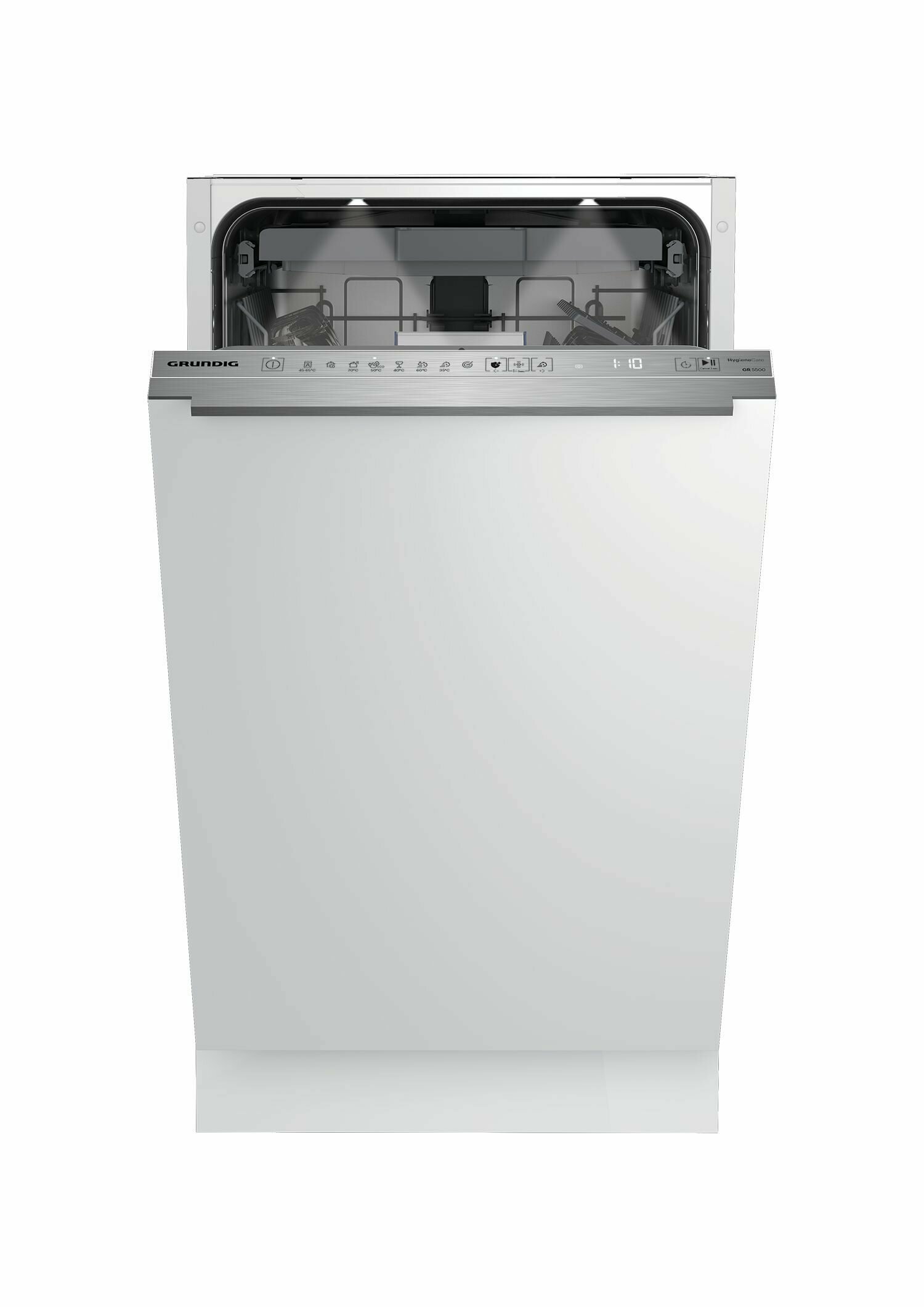 Встраиваемая посудомоечная машина Grundig GSVP4151Q, 45 см, белый