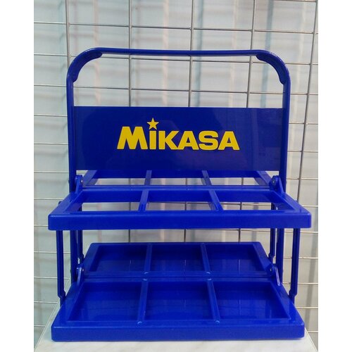 Подставка переноска MIKASA для 6 бутылок волейбольных Складная переноска для бутылок jogel ja 234 на 6 штук