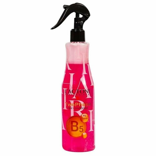 L'ACTONE Уходовый двухфазный спрей без смывания , для волос. Кондиционер для волос Pro Vitamin B5, 400 мл Турция