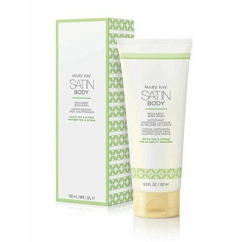Mary KayГель для душа с маслом ши SATIN BODY Белый чай и цитрус 192г 1450₽