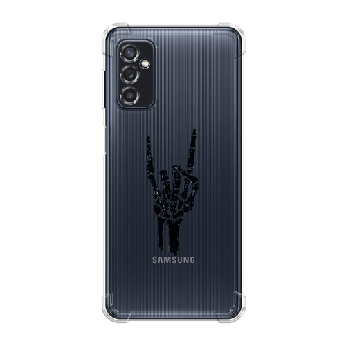 Противоударный силиконовый чехол на Samsung Galaxy M52 / Самсунг Галакси M52 с рисунком Rock for a skeleton противоударный силиконовый чехол на samsung galaxy m52 самсунг галакси m52 с рисунком rock for a skeleton