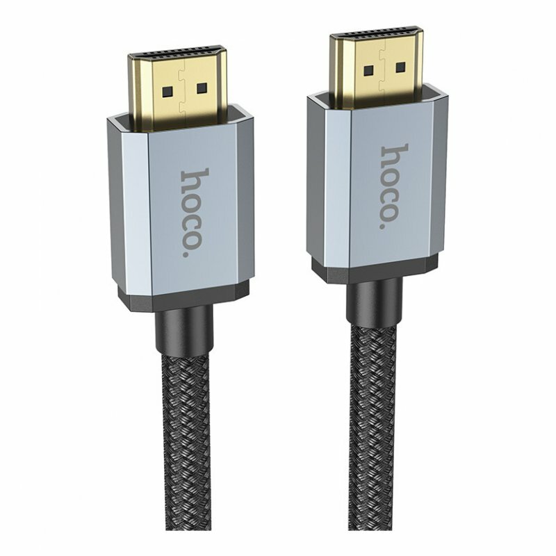 Кабель Hoco US03 HDMI-HDMI (8K) 1 м, черный