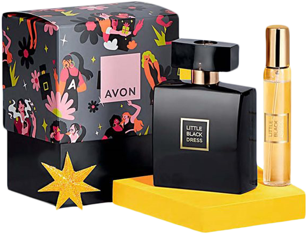 Подарочный набор Avon Little Black Dress женский Парфюмерная вода + Парфюмерная вода