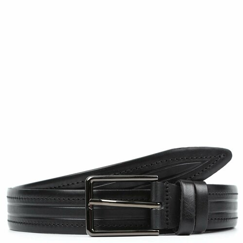 фото Ремень fabretti, размер 125, черный