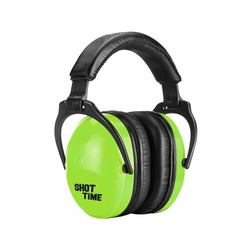 Наушники для стрельбы пассивные ShotTime 15, NRR 22dB, Light green