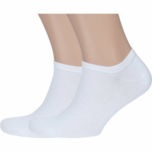 фото Носки rusocks, 2 пары, размер 27, белый
