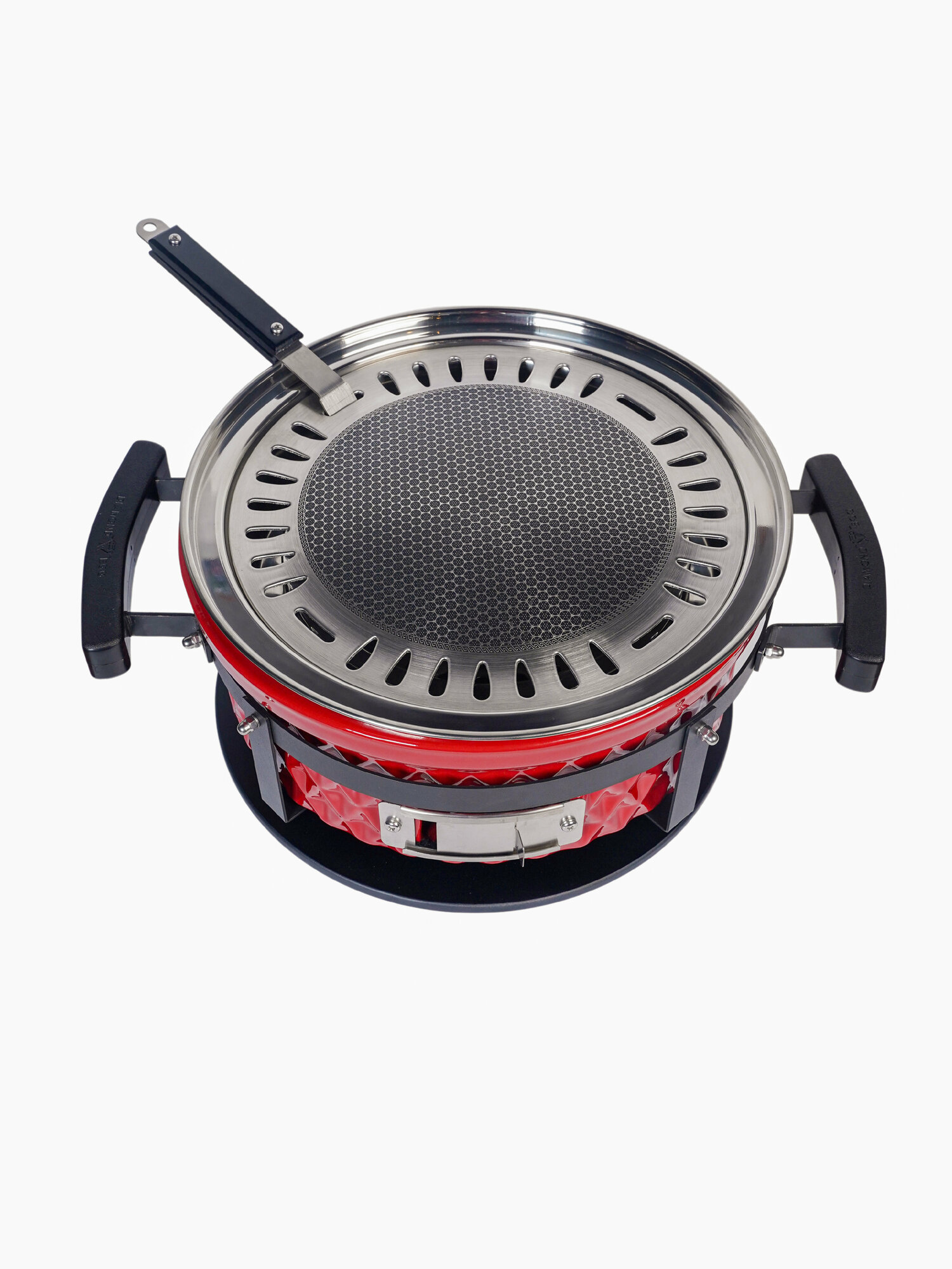 Настольный керамический гриль Diamond Egg Tabletop Grill Red