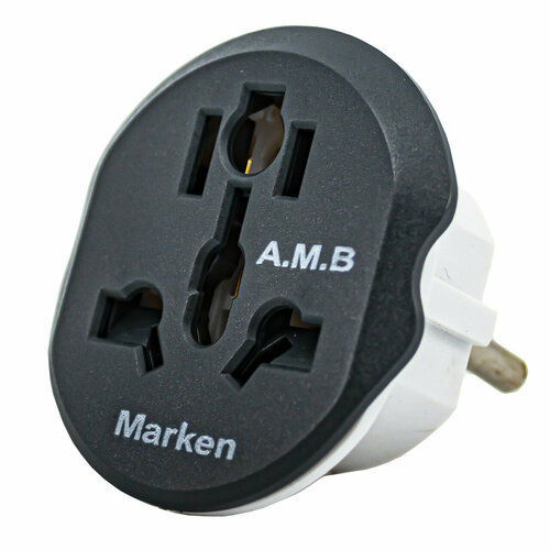 Универсальный сетевой переходник Marken 16А-Grey EU CN SAA US UK 400₽