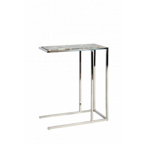 Кофейный столик Square Agate Silver L