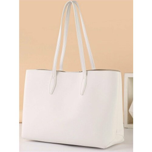 фото Сумка шоппер , белый looks of the city