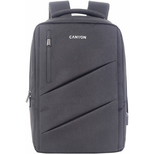 CANYON Laptop backpack for 15.6 inchProduct spec/size(mm): 400MM x300MM x 120MM(+60MM)Grey, Canyon LogoEXTERIOR materials:100% PolyesterInner material fashion leather backpack men laptop backpack rivet hedgehog backpack bagpack mochila feminina school bags for teenagers