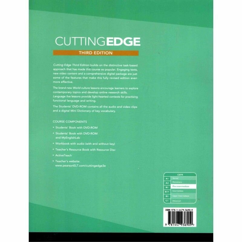 Cutting Edge 3rd ed Pre-Intermediate WB+Key - фото №4