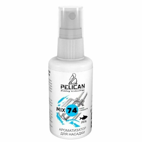 Дип-спрей PELICAN mix 74, лещ, горох + пряности, 50 мл ароматизатор pelican mix 32 карась чеснок ваниль 500 мл