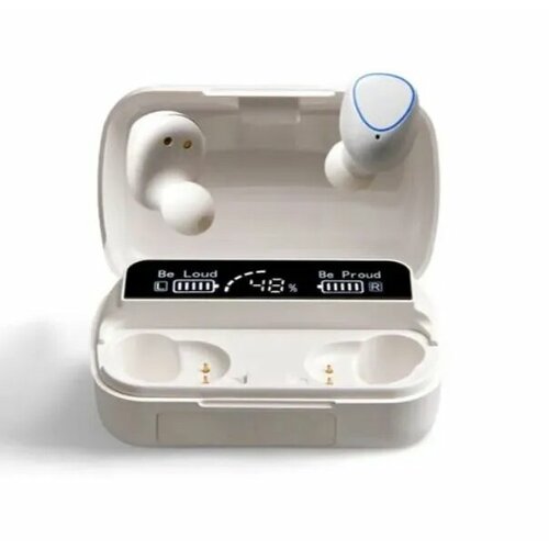 Беспроводные наушники TWS М10 bluetooth v51 сенсорное управление с зарядным кейсом 65000₽