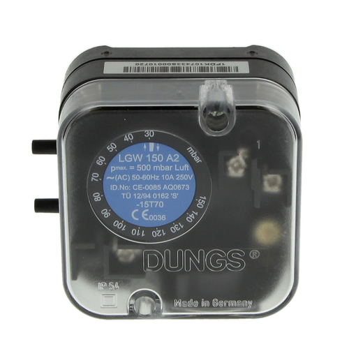 Датчик-реле давления Dungs LGW 150 A2 датчик реле давления dungs lgw 6 a2 7