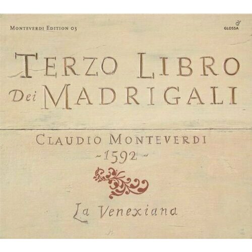 audio cd luzzaschi quinto libro de madrigali 1595 la venexiana claudio cavina 1 cd AUDIO CD MONTEVERDI: Terzo Libro dei Madrigali