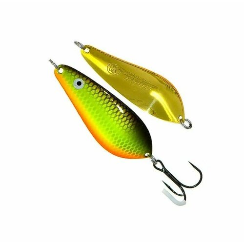 фото Блесна для рыбалки колеблющаяся mister cro атом, 67/22 jaba