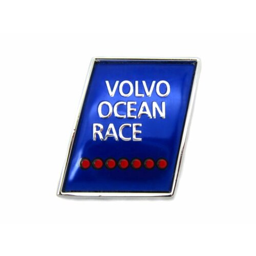 Эмблема Volvo Ocean Race металл 28х22 мм