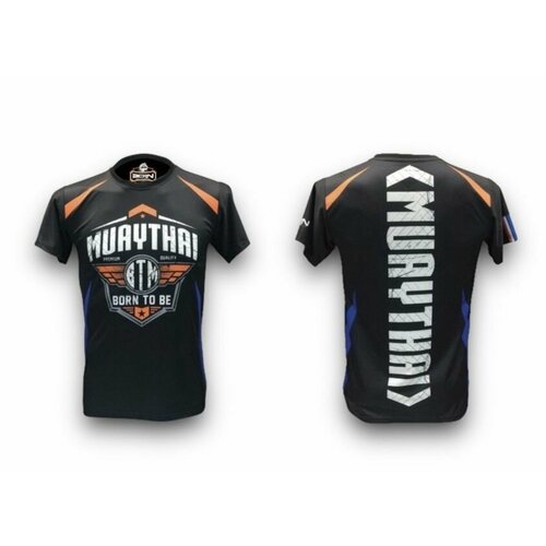 Футболка Born to be Muaythai, размер M, мультиколор