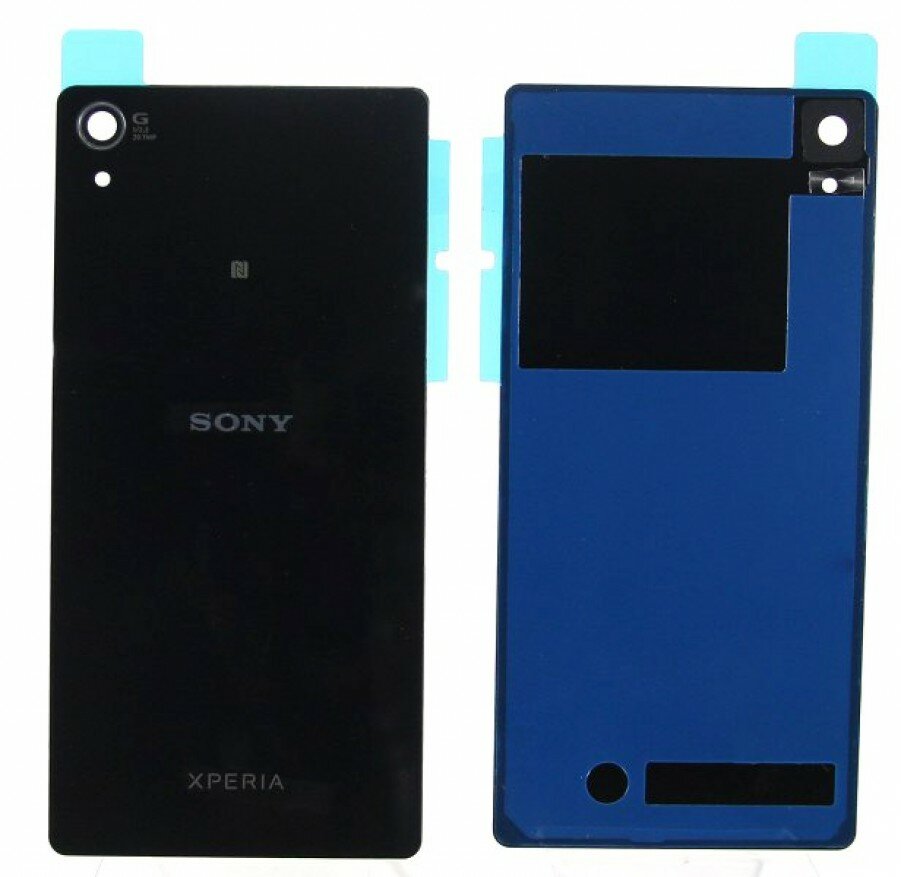 Корпус для Sony D6503 (Xperia Z2) (задняя крышка) Черный