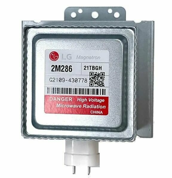 Магнетрон для микроволновой печи СВЧ LG 2M286-21TBGH EAS61382907