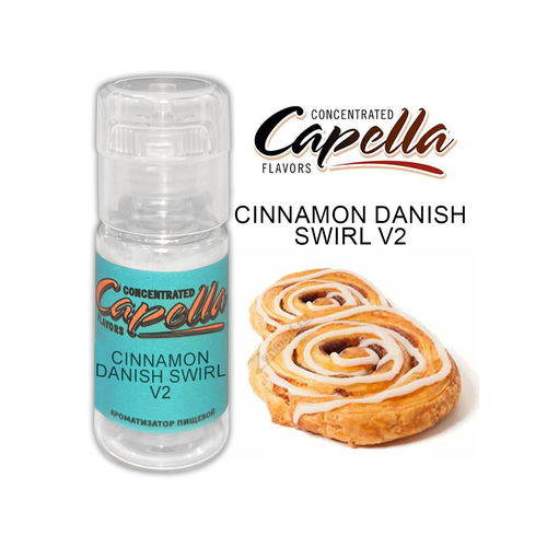 Cinnamon Danish Swirl V2 (Capella) - Ароматизатор пищевой 10мл