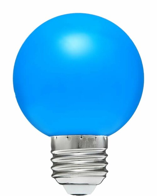 Лампа светодиодная Volpe E27 3 Вт шар 240 Лм синий свет