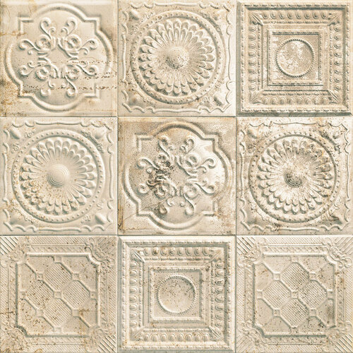 Керамическая плитка Mainzu TIN TILE RUSTY CREAM для стен 20x20 (цена за 3 м2)