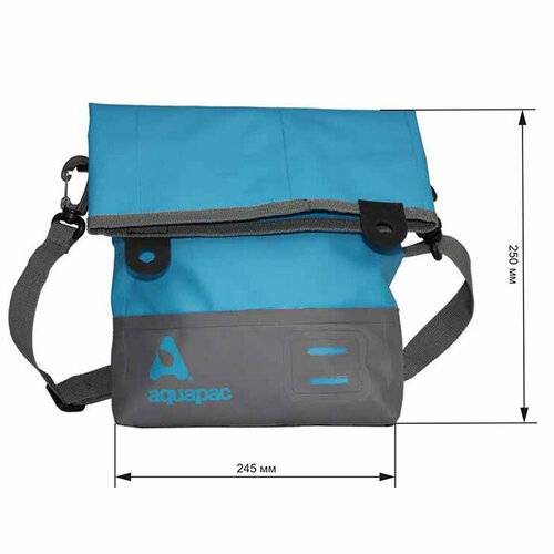 фото Брызгозащитная сумка aquapac 052 - trailproof™ tote bag – small (cool blue)