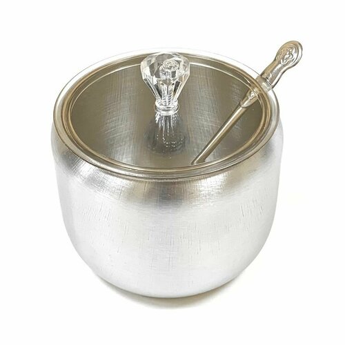 Баночка для специй маталл с ложечкой Емкость для варенья сахара чая 537₽