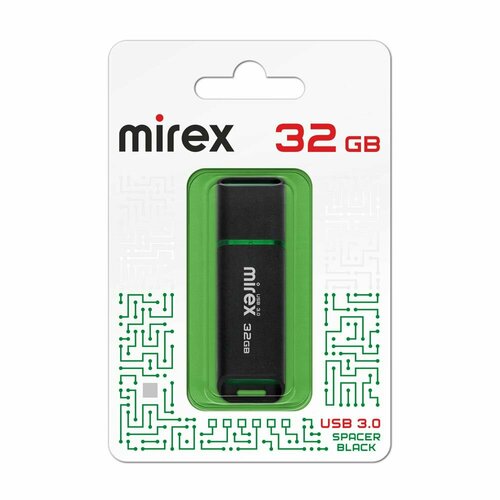 USB флэш-накопитель 256 ГБ Mirex SPACER BLACK