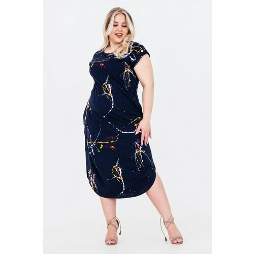 фото Платье натали, размер 62, синий