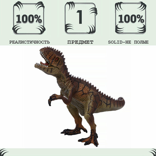 фигурка мир динозавров тираннозавр тирекс mm216 061 Игрушка динозавр серии Мир динозавров - Фигурка Тираннозавр (Тирекс)