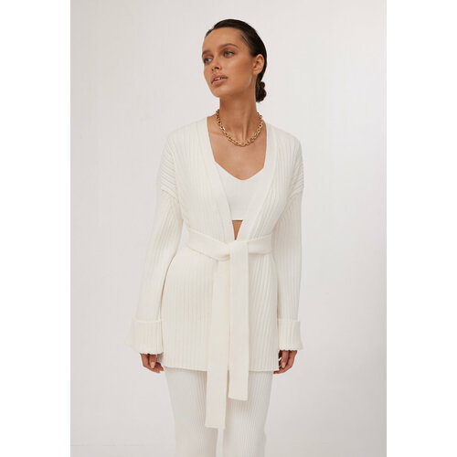 Кардиган WOOLOOK, размер M/L, белый