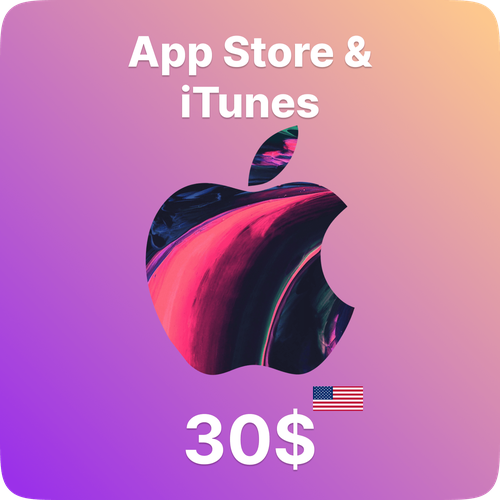 Подарочная карта App Store iTunes 30 USD 379000₽