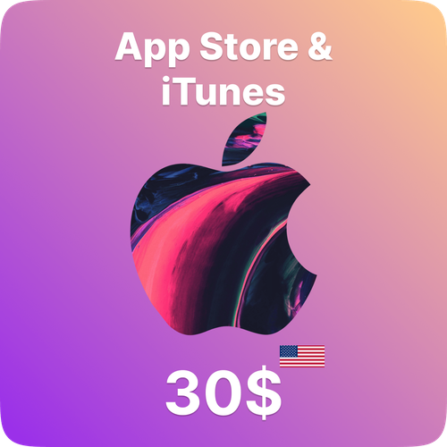 Подарочная карта App Store & iTunes 30 USD