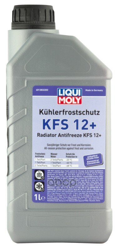 21145 LiquiMoly Антифриз-конц. Kuhlerfrostschutz KFS 12+ (1л) LIQUI MOLY арт. 21145