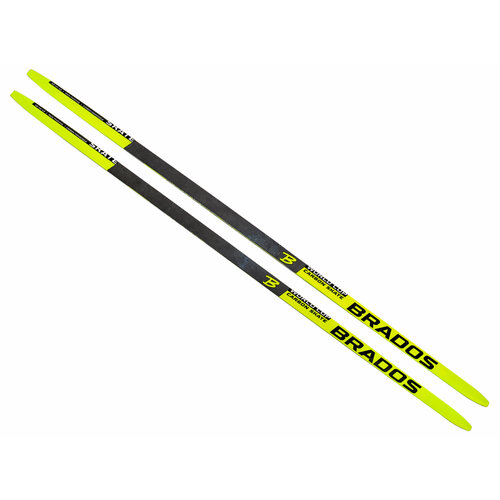 фото Беговые лыжи коньковые гоночные stc brados skate carbon yellow 171 см м-1