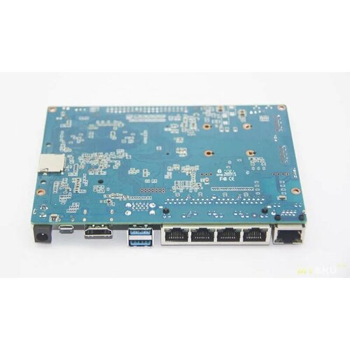 Banana Pi BPI R2 Pro LPDDR4 SDRAM + 16GB EMMC Flash Smart Router + блок питания 12В, 2А banana pi bpi m2 zero h3 512mb микрокомпьютер